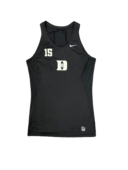 Ryan Young Duke Basketball Player Exclusive Compression Tank with 