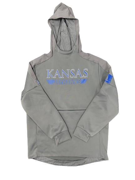 Michael Jankovich Kansas Basketball Team Issued Travel Sweatshirt (Size L)