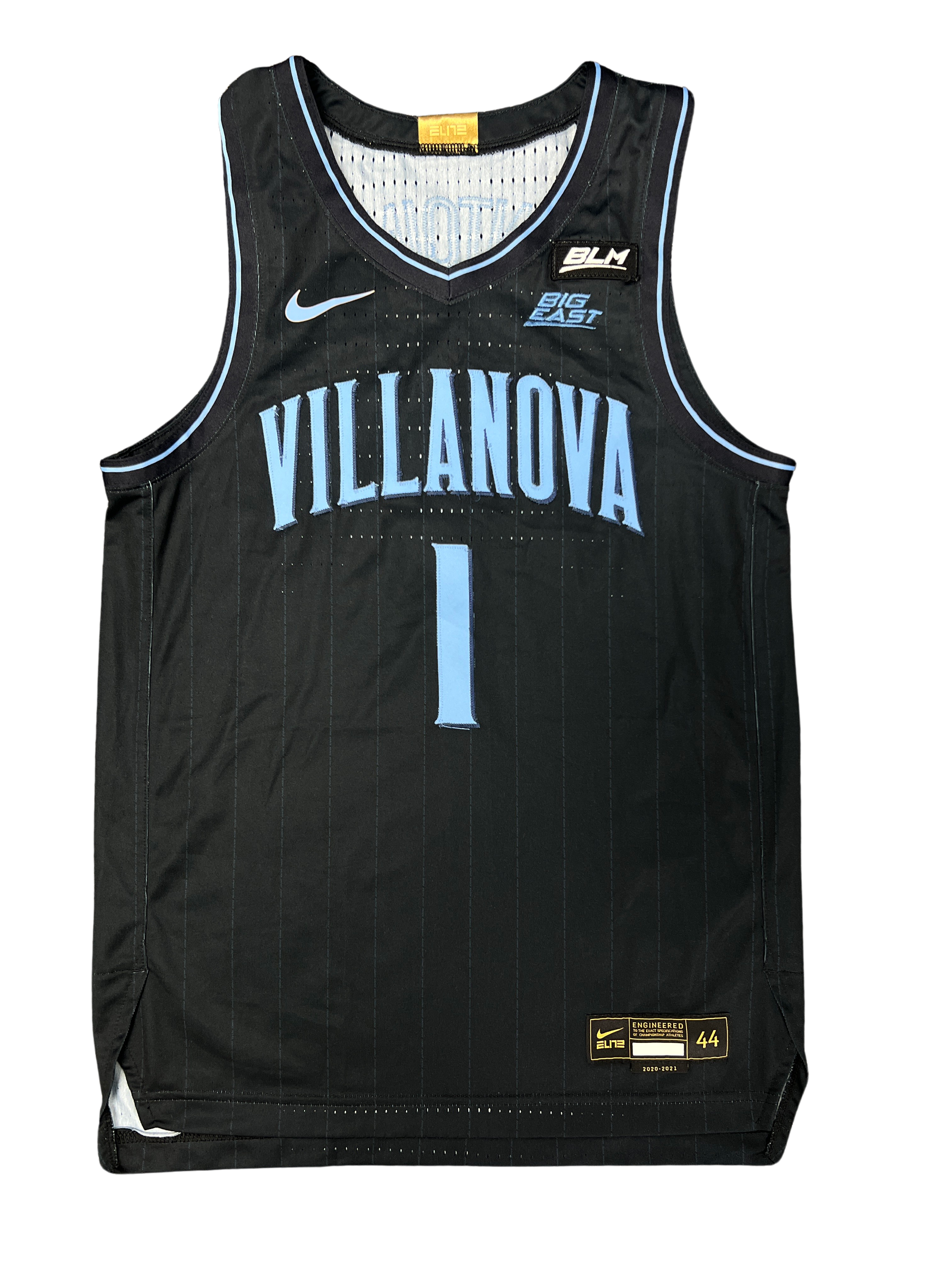 Bryan Antoine Villanova Basketball 2020-2021 Game Worn Jersey