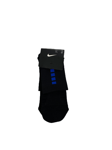 Theo John Duke Basketball Team Issued Nike Elite Socks New The Players Trunk