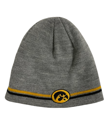 Devan Van Ness Iowa Football Team Issued Beanie Hat – The  display picture 1