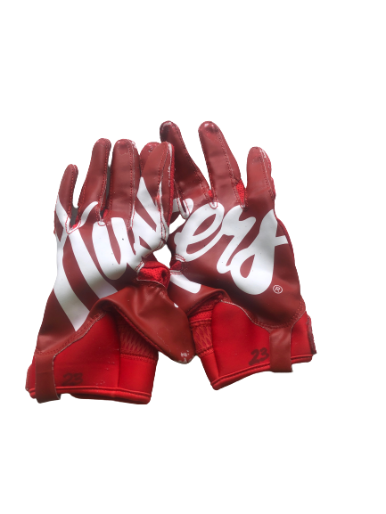 Dicaprio Bootle Nebraska Football Gloves (Size L) – The Players Trunk