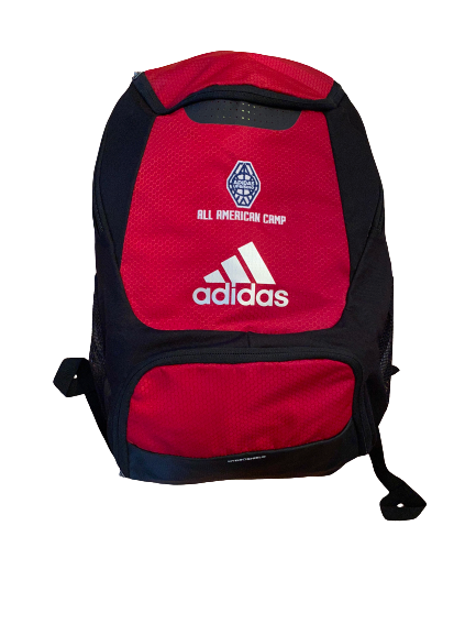 adidas backpack football Jerrod Heard Adidas Uprising All-American Football Camp PE Backpack – The Players Trunk
