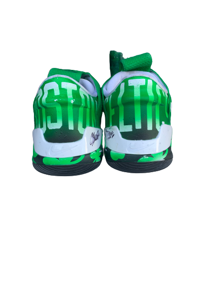 Tremont Waters Boston Celtics 1/1 Custom NIKE Adapt BB Sneakers (Size 11)