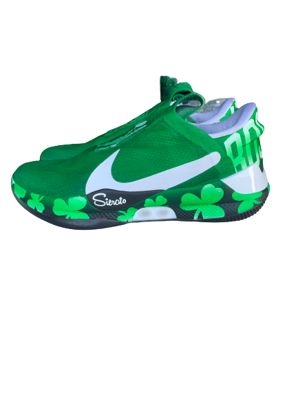 Tremont Waters Boston Celtics 1/1 Custom NIKE Adapt BB Sneakers (Size 11)