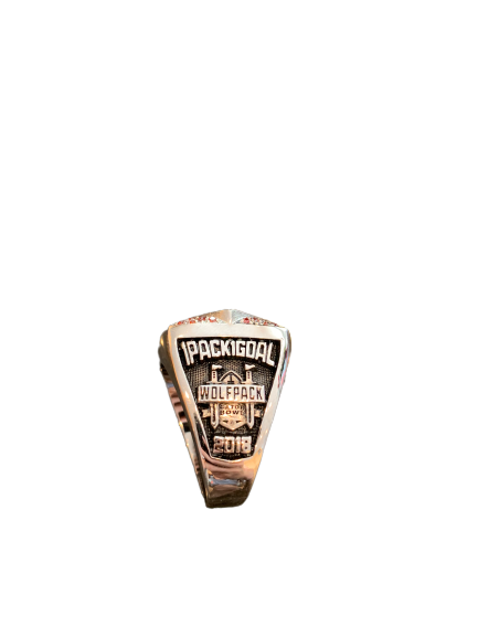 Justin Witt NC State Football 2018 Gator Bowl Ring