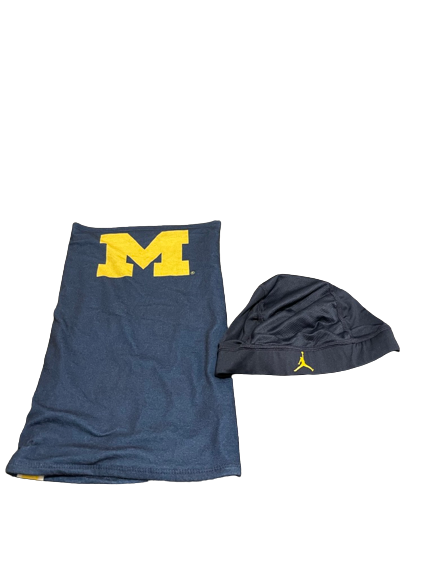 Beanie Michigan Helmet Hat Chris Hinton Michigan Football Jordan