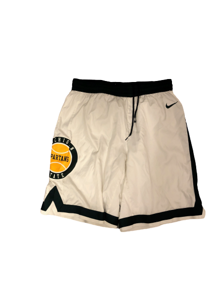 michigan state throwback shorts