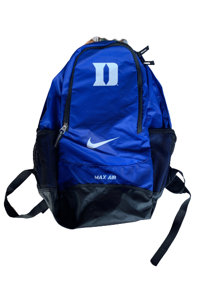 Chase Jeter Duke Nike Backpack With Security Tags The Players Trunk