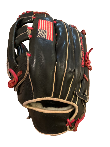 Dominic Fletcher Arkansas Baseball 2019 Season (Including College World Series) Worn Glove