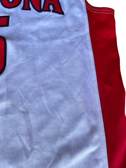 Kadeem Allen Arizona Basketball 2015-2016 (JUNIOR YEAR) GAME WORN Jersey (Size 52)