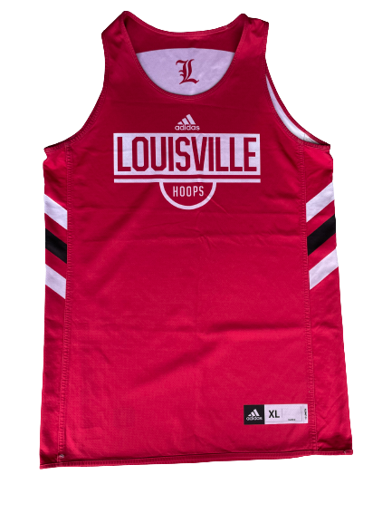 Malik Williams Louisville Basketball Team Exclusive Reversible Practice Jersey Size XL