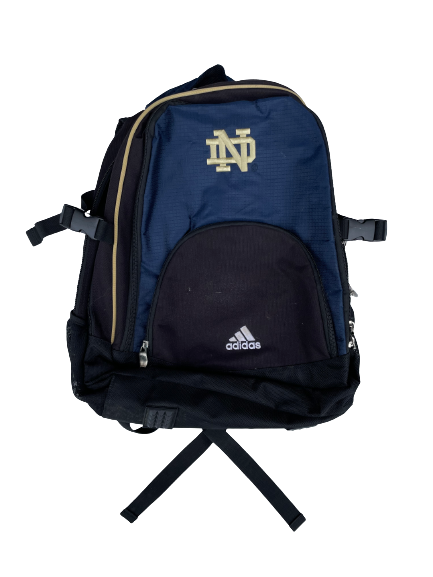 adidas dame backpack Scott Daly Notre Dame Football Team Issued Backpack – The Players Trunk