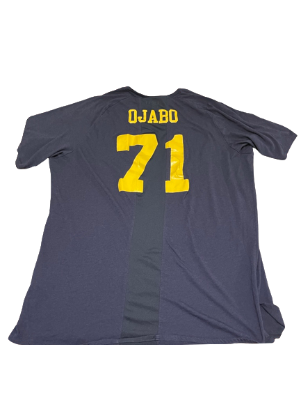 David Ojabo Michigan Football Exclusive 2019 Jordan Practice Shirt