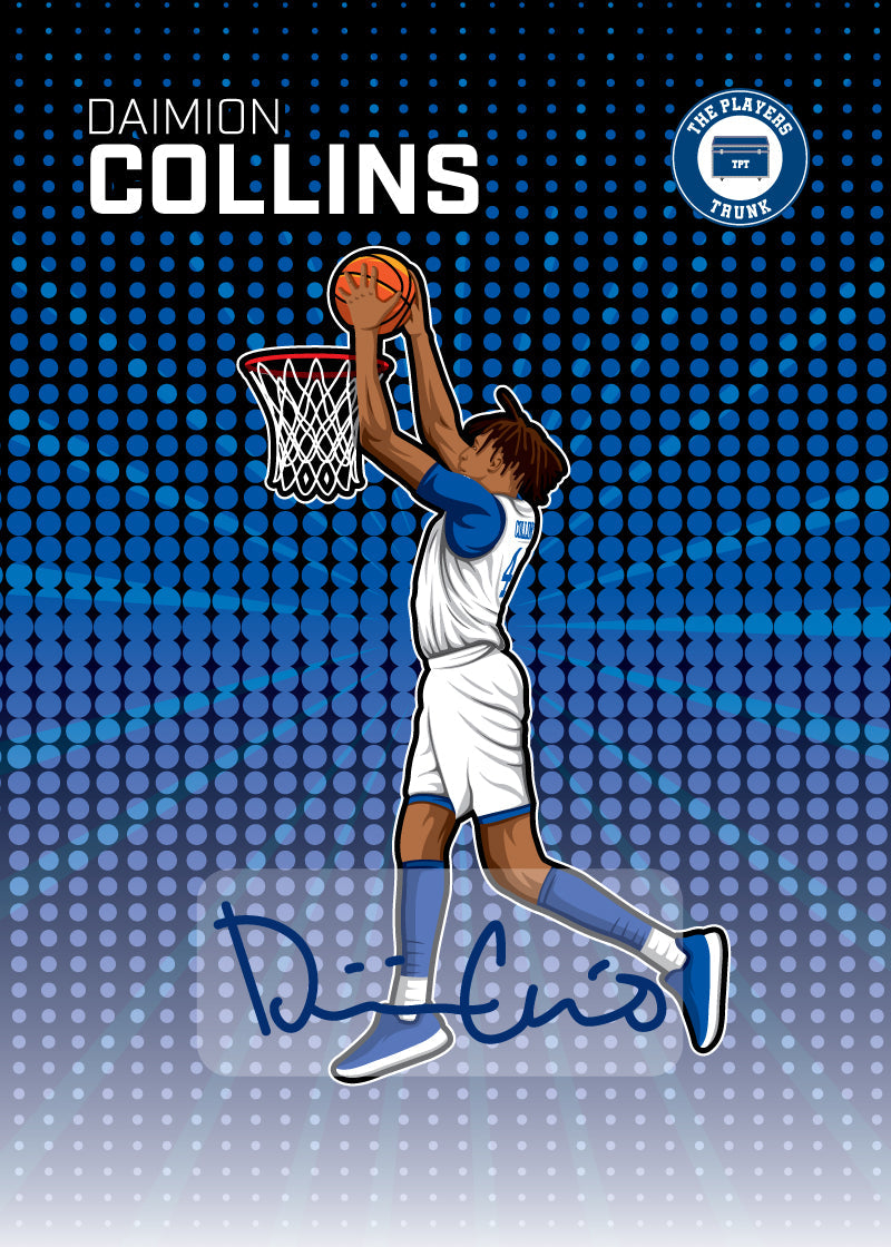 Collins/Toppin/Ware/Grady/Mintz 2022 Edition (5) Card BLUE Variation Trading Card Bundle
