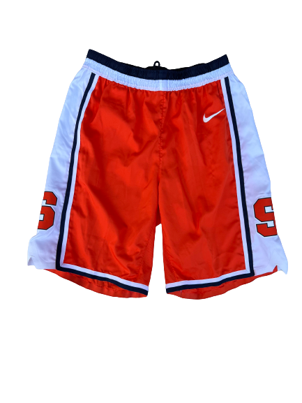 Buddy Boeheim Syracuse Basketball 2021-2022 SIGNED & INSCRIBED GAME WORN Uniform Set (Jersey & Shorts) - Photo Matched