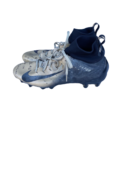 Tre Nixon UCF Football Signed and Inscribed Game-Worn Cleats (10/4/2019)(Photo Matched)(76 Yards/1 touchdown)