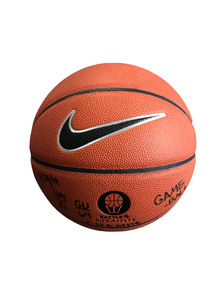 Battle 4 Atlantis Championship GAME BALL Signed & Inscribed by Zavier Simpson