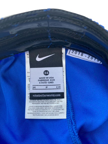 Brad Calipari Kentucky Basketball 2018-2019 Game Worn Uniform Set