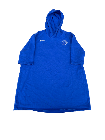 Justinian Jessup Boise State Basketball Short Sleeve Hoodie Size XL The Players Trunk
