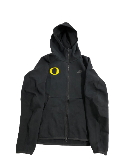 Travis Dye Oregon Football Player-Exclusive Nike Tech Fleece Zip