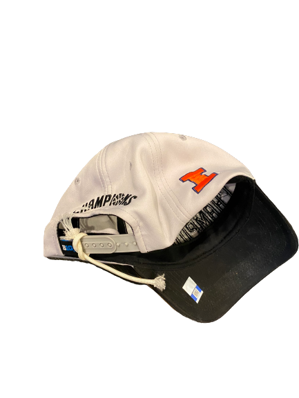 Kofi Cockburn Illinois Basketball SIGNED Official Big Ten Champions Hat WITH PIECE OF NET