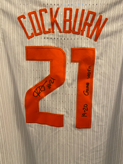 Kofi Cockburn Illinois Basketball SIGNED & INSCRIBED 2019-2020 (FRESHMAN YEAR) Game Worn Jersey