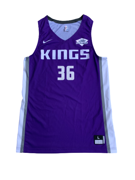 Bryce Brown Sacramento Kings NBA Summer League Game-Worn Jersey