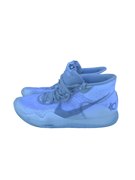 Jake Toolson BYU Game Worn Nike KD 12 Sneakers Photo Matched Size 12 The Players Trunk