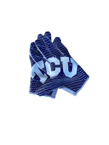 Artayvious Lynn TCU Football Team Issued Gloves (Size 3XL) – The