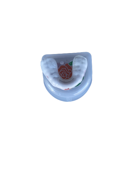 Mason Stokke Wisconsin Football Rose Bowl Game-Worn Mouthguard