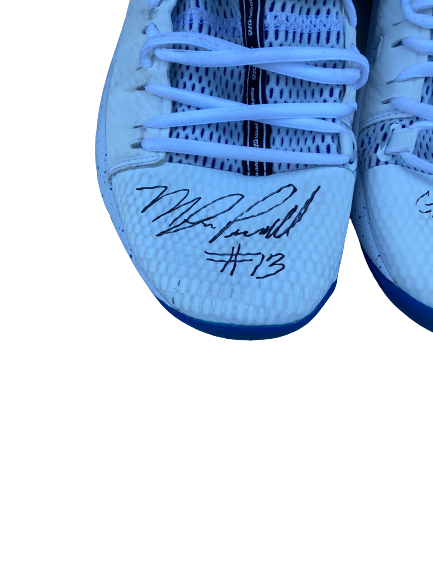 Myles Powell Seton Hall Basketball SENIOR YEAR Signed Game Worn Shoes (Size 12.5)