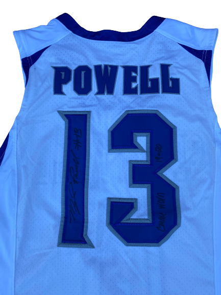 Myles Powell Seton Hall 2019-2020 Season Signed and Inscribed Game-Worn Jersey (Size L)