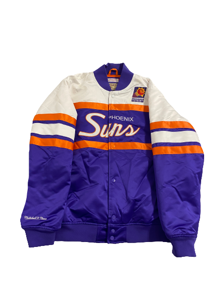Phoenix Suns Basketball Retro Mitchell and Ness Jacket Size XL