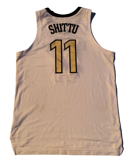 Simi Shittu Vanderbilt Basketball 2018-2019 Season Game-Worn Jersey (Size 50) (Photo Matched)