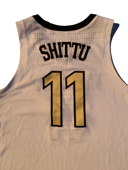 Simi Shittu Vanderbilt Basketball 2018-2019 Season Game-Worn Jersey (Size 50) (Photo Matched)