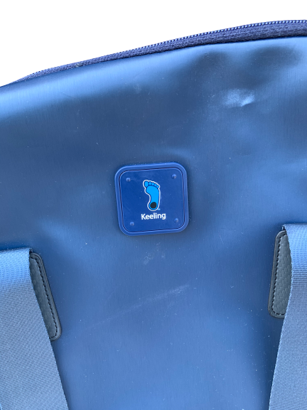 Christian Keeling North Carolina Player-Exclusive Stitch Golf Ultimate Garment Bag With Name and Number