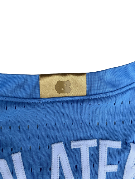 Andrew Platek North Carolina Basketball 2019-2020 (JUNIOR SEASON) Game Worn Jersey (Size 46)