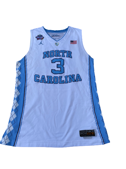 Kennedy Meeks UNC Basketball 2015 Final Four Game-Worn Jersey (4/2/201 –  The Players Trunk