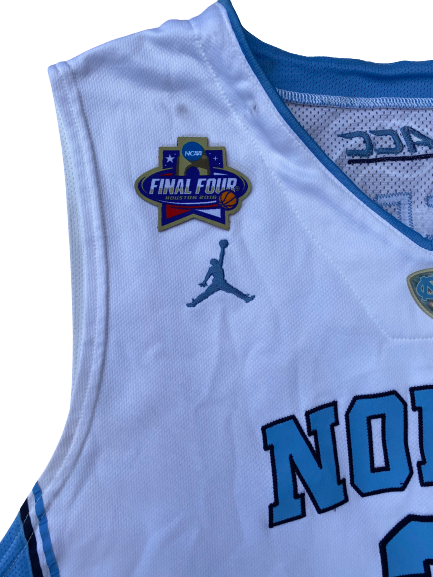 Kennedy Meeks UNC Basketball 2015 Final Four Game-Worn Jersey (4/2/2016)