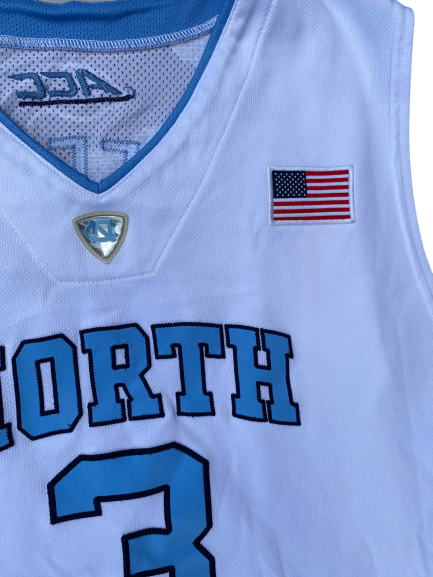 Kennedy Meeks UNC Basketball 2015 Final Four Game-Worn Jersey (4/2/2016)