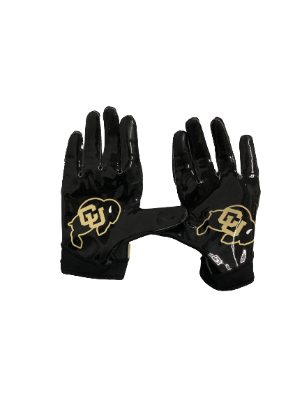 Isaiah Lewis Colorado Football Player-Exclusive Gloves (Size XL