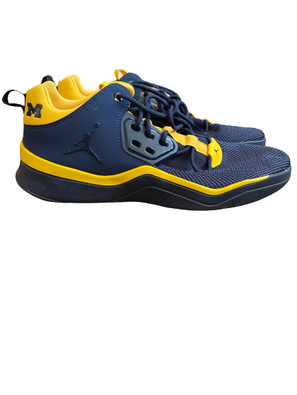 Zavier Simpson Michigan Jordan DNA Sneakers Size 12 The Players Trunk