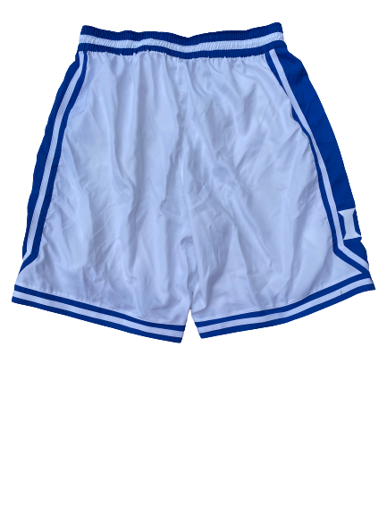 Javin DeLaurier Duke Basketball 2019-2020 Game-Worn Uniform Set (Jersey & Shorts) - Photo Matched