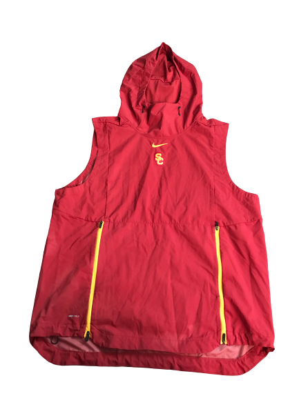 Usc sleeveless hoodie outlet