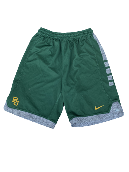 Davion Mitchell Baylor Basketball Player Exclusive Practice Shorts Si The Players Trunk