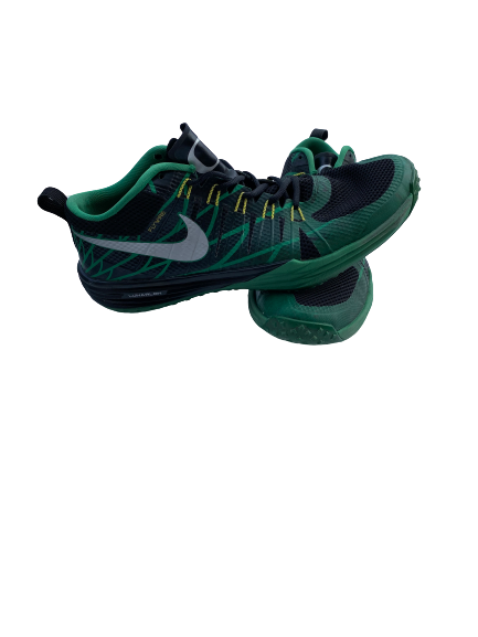 E.J. Singler Oregon Nike Lunarlon Sneakers (Size 12.5)