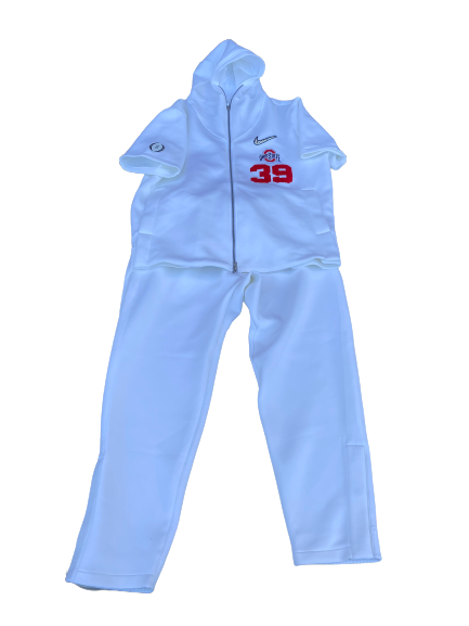 Malik Harrison Ohio State Football College Football Playoff Player-Exclusive Sweatsuit (Size 2XL)