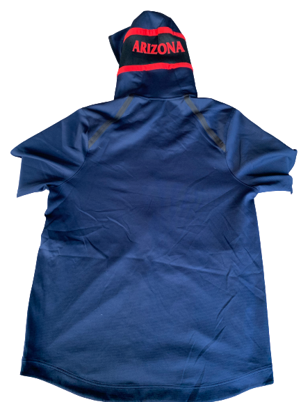 Chase Jeter Arizona Basketball Nike Elite Pre-Game Warmup Jacket (Size XL)
