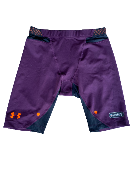 Taylor Rapp NFL Combine Player Exclusive Compression Shorts Size L The Players Trunk